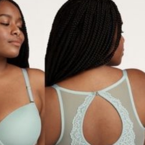 Plus Size Bra ThirdLove Artisan Lacy Racerback Bra 42D Designed In California - Picture 2 of 16